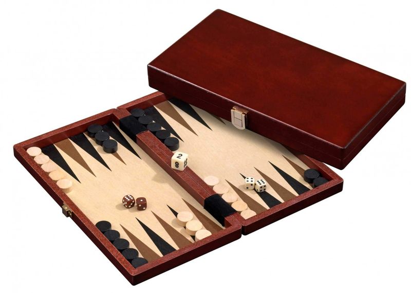 Backgammon Koffer, Naxos, medium